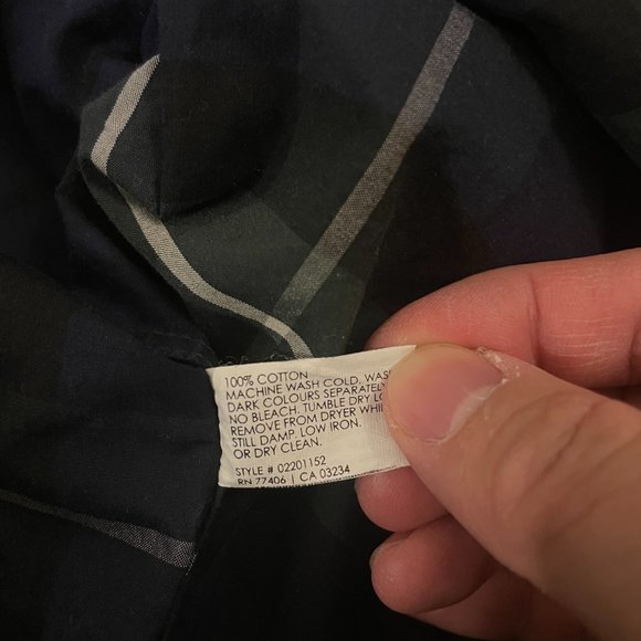 Club monaco slim fit xs shirt - Picture 4 of 4